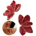 thumbnail image 2 of Fogun Vintage Maple Leaf Flower Earrings Inspire By Elegant Styles Featuring Oil Drip Designs Accessory for Fashionable Women, 2 of 2