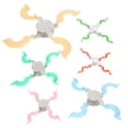thumbnail image 3 of Fdit Needlework Supply,Fluff Ball Weaving Tool,6Pcs Fluff Ball Weaver Pompom Maker DIY Wool Yarn Knitting Tools Needlework Accessory, 3 of 8