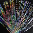 thumbnail image 3 of ZheElen 4x100cm/Roll Foil Transfer Sticker Water Slide Art Decals Tips Manicure DIY 5, 3 of 8