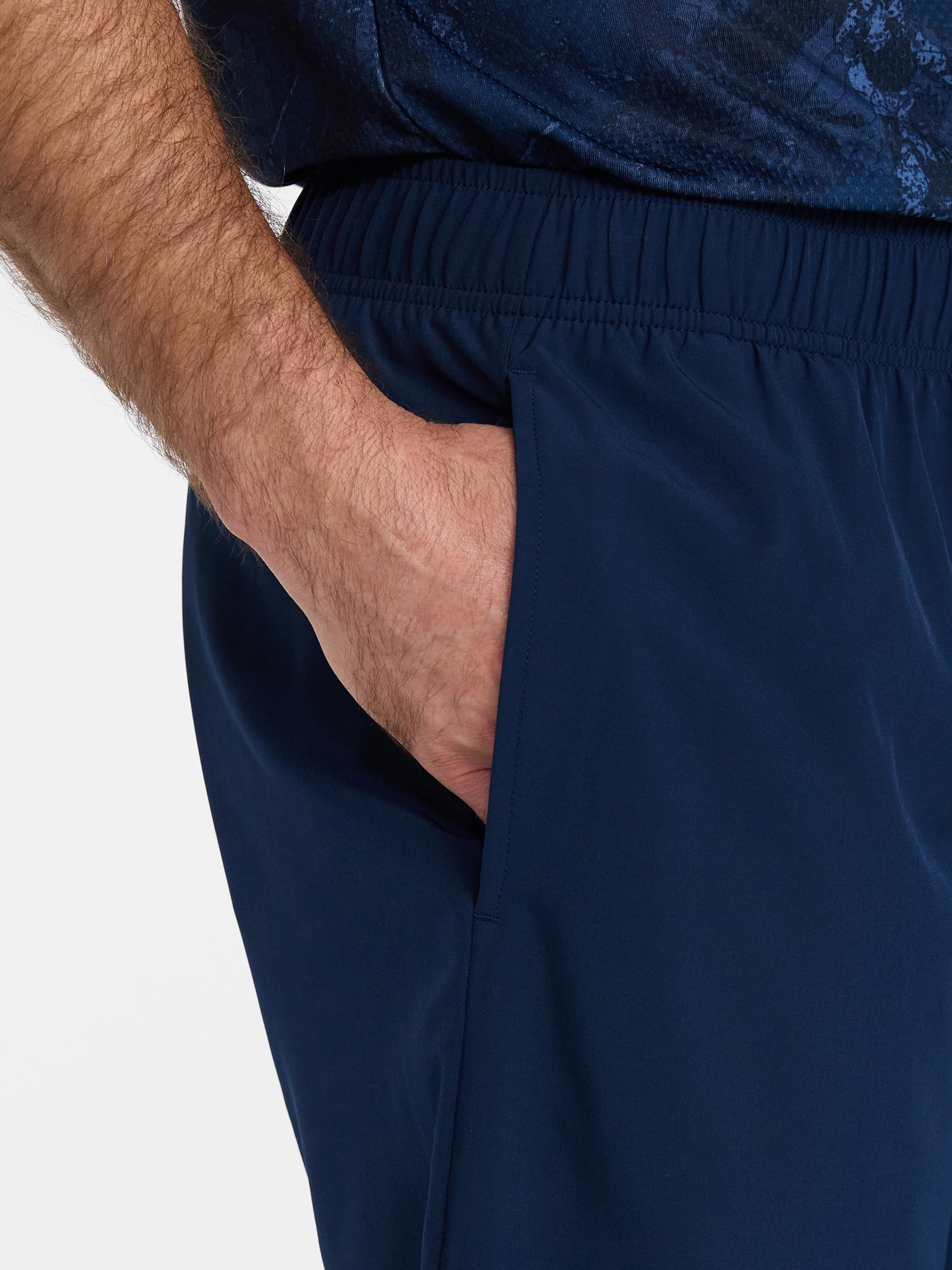 Athletic Works Men's and Big Men's Woven Running Shorts, 6" and 8" Inseams, Sizes XS-5XL
