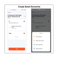thumbnail image 2 of Tuya Smart Zigbee Temperature Humidity Sensor Indoor Hygrometer APP Remote Real-Time Monitoring Works with Alexa Google, 2 of 9