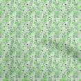 thumbnail image 1 of oneOone Cotton Flex Light Green Fabric Florals Sewing Fabric By The Yard Printed Diy Clothing Sewing Supplies 40 Inch Wide, 1 of 4