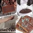 thumbnail image 2 of Molde de silicona para chocolate, molde para chocolate de Dubái, moldes de silicona, molde para chocolate profundo, molde para barra de chocolate para chocolate, 3 piezas, 2 of 4