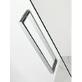 thumbnail image 4 of Aston SDR950EZ-CH-4248-10 Madox 42 to 48 x 74.875 in. Frameless Pivot Shower Door - Chrome, 4 of 7