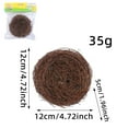 thumbnail image 3 of XSHBTOP Handmade Vine Brown Bird Nest,Artificial Birds Nest,Rattan Birdhouse Nest Easter Bird Nest Decorating Kit Photo Prop,For Easter Crafts Garden Home Decor Wedding Party(D), 3 of 9
