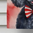 thumbnail image 4 of Black Poodle Patriotic American House Flag 28 in x 40 in, 4 of 7