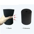 thumbnail image 4 of Oasiva 6 Pieces Black Cup Turner Foam Flexible Tumbler Sponge Inserts for 10oz-40oz Skinny Common Tumbler Crafting Work with 3/4 Inch PVC Pipe, 4 of 9