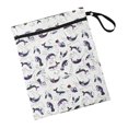 thumbnail image 4 of Bolsa de Cremallera Reutilizable Baoblaze Estilo Resistente al Agua 41x31cm Blanco, 4 of 5