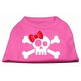thumbnail image 3 of Pet Dog  Cat Shirt Screen Printed, "Skull Crossbones Bow", 3 of 5