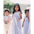 thumbnail image 3 of Tiaras For Girls, Rhinest Silver For Flower Girl Kids Rapunzel Wedding Paant, 3 of 4