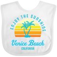 thumbnail image 3 of Inktastic Summer Enjoy the Sunshine Venice Beach California in Blue Boys or Girls Baby Bib, 3 of 4