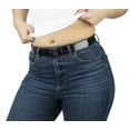 thumbnail image 3 of Invisibelt Original Women's Belt, Curvy Size, Black - Super Slim No Show No Bulk Adjustable Belt, 3 of 4