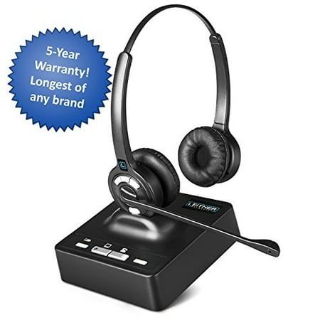 office headset phone wireless telephone corded phones noise canceling warranty mac replacement works pc headsets leitner ear dual rated