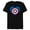Black, variant on Marvel Captain America Avengers Heart Love Valentine’s Day - Short Sleeve Blended T-Shirt for Adults - Customized-Yellow