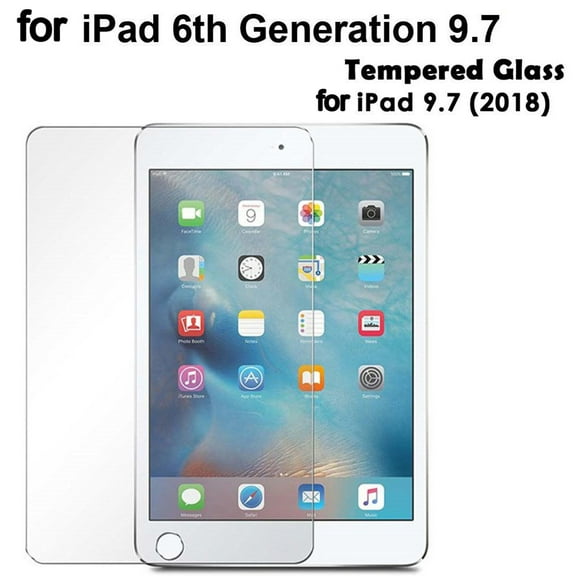 HEVIRGO Tempered Glass Screen Protector Film for iPad 9.7in 2018 6th Gen A1893
