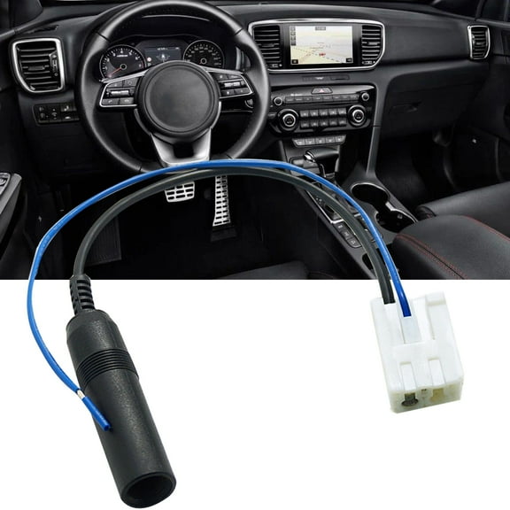 Soumake Car Auto Radio Stereo Antenna Cable Adapter Male Connector for Toyota 2010-2013