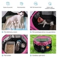 thumbnail image 2 of Corral para Mascotas SENCONE Plegable 74x74x43 cm para Interior y Exterior, 2 of 7