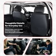 thumbnail image 6 of Fit for Jeep Renegade 2015-2023 Automotive Seat Covers Durable Leather Upholstery Protection Custom Fit Comfortable Driving Full Seat Access, 6 of 10