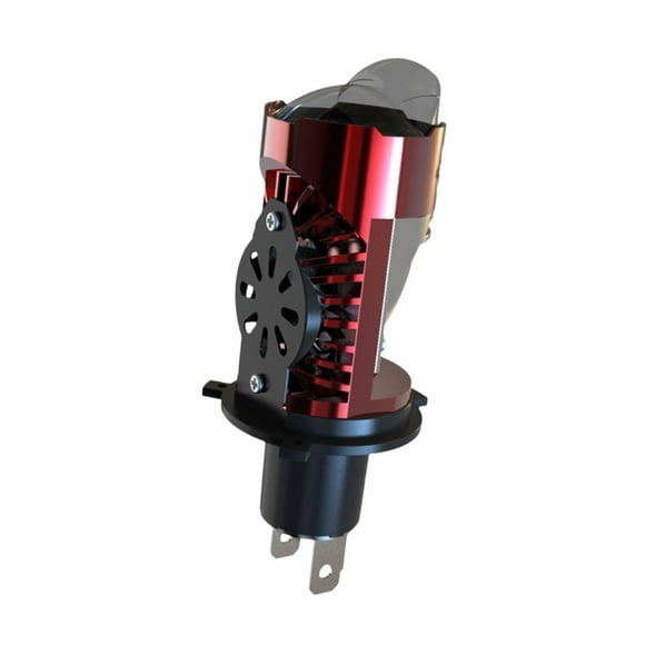 Bombilla LED antiniebla genérica, accesorios para bombillas H4, 50 W, resistente, 12000 LM, repuestos, fácil instalación, luz brillante, aluminio Luz del lado derecho