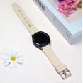 thumbnail image 4 of Compatible with Samsung Galaxy Watch 4 Band 40mm 44mm/ Galaxy Watch 4 Classic Bands 42mm 46mm/ Galaxy Watch 3 Band 41mm, No Gap Soft Silicone Sport Ad, 4 of 4