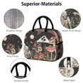 thumbnail image 4 of Lunch Bag Lunch Box for Women Reusable Insulated Lunch Cooler Bags,Large Capacity for Work Travel Picnic,Water-Resistant Halloween Lunch Tote Bag Gifts for Woman Mom Black, 4 of 6