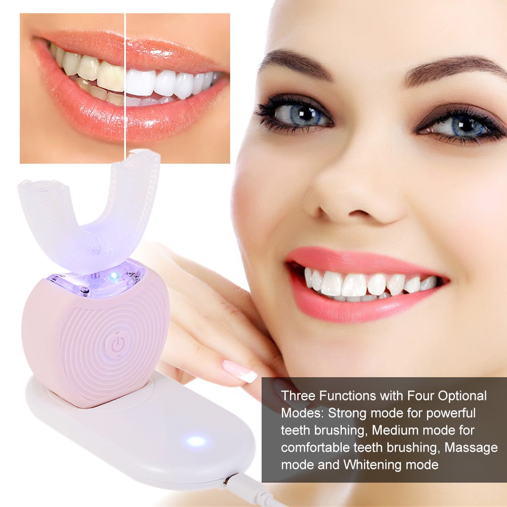 360 electric toothbrush with cold light