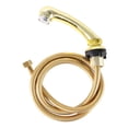 thumbnail image 2 of Pulverizador de grifo de lavabo con lazo de champú con , reemplazo de salón de belleza profesional para peluquería Babershop Dorado shamjiam Rociador de tazón de champú, 2 of 9
