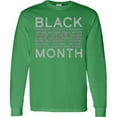 thumbnail image 3 of Inktastic Black History Month Occupations and Identities Long Sleeve T-Shirt, 3 of 5