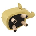thumbnail image 4 of Animal Footstools, Multipurpose Lovely Elephant Stool Strong Bearing Capacity Skid Resistance  For Kindergarten For Bedroom For Living Room Orange,Yellow, 4 of 8