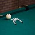 thumbnail image 1 of OUNONA Queue de Billard Club Tête de Pont Multi Plastique Support Stable 1 PCS, 1 of 8