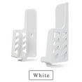 thumbnail image 2 of Yinanstore Universal Tablet Wall Mount Stand, Phone Holder Organizer Adjustable Viewing Angle Storage Bracket Double-Groove Stable ,for Kitchen Bathroom , White, 2 of 8