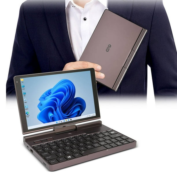 8.0in 2 in 1 Convertible Pocket Laptop With Keyboard, Win 11 I7