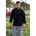 thumbnail image 1 of Uncommon Threads 0402-0101 Veste de Chef Classique 10 Boutons en Noir - Très Petit, 1 of 1