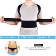 thumbnail image 3 of D-GROEE Posture Corrector for Men and Women, Upper Back Brace for Clavicle Support, Adjustable Shoulder Back Straightener Correction, 3 of 7