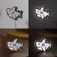 thumbnail image 2 of Shark LED Lightbox - Zoo Wild Sea Life Fish Decor, Custom Led Sign for Home Office Shop Decor (Width 24 inch, 60cm), 2 of 9