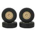 thumbnail image 2 of RC Car Wheels, Professional Durable RC Tires 4pcs High Performance  for RC Car Khaki,Green, 2 of 8