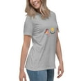 thumbnail image 5 of Bella + Canvas Women's Relaxed T-Shirt Short Sleeve Graphic Crew Neck (Athletic Heather, 2XL), 5 of 5