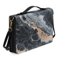 thumbnail image 2 of ZUXONGSY Grey Marble Print Bible Case for Men Women Waterproof PU Leather Bible Cover Bag Large Capacity Bible Protector with Shoulder Strap Lightweight Bible Gift, XL, 2 of 7