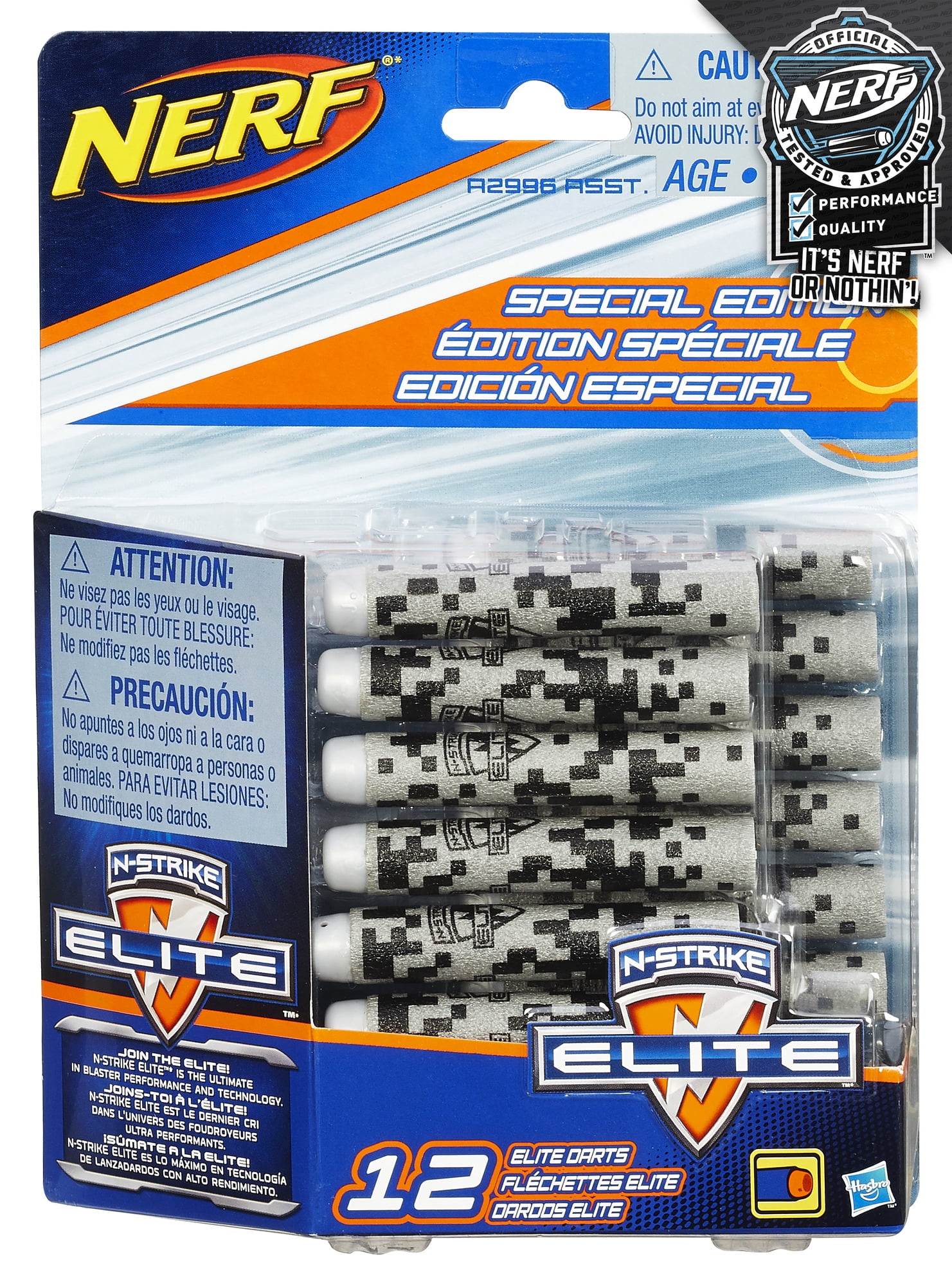 NERF N-strike Elite Accustrike Series Soft Dart Game Toy Refill 12pc for sale online 