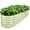 Sage Green, variant on Olle Galvanized Raised Garden Beds Outdoor Plant Boxes Outdoor Garden 17" Tall Metal Raised Garden Bed 12-In-1 Garden Beds Outdoor for Vegetables, Cobalt Blue 17" Tall