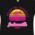 thumbnail image 4 of Inktastic Summer Enjoy the Sunshine Jacksonville Florida in Pink Boys or Girls Toddler T-Shirt, 4 of 5