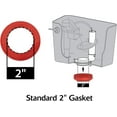 thumbnail image 5 of Korky 464BP Universal Toilet Tank to Bowl Gasket & Hardware Kit - Fits Most 2-Inch, 2-Piece Toilet Tanks - Made in USA, 3 Pack, 5 of 5