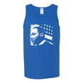 thumbnail image 2 of Wild Bobby, Martin Luther King Jr Classic MLK Black History Flag, Black Pride, Men Graphic Tank Top, Royal, Small, 2 of 4
