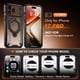 thumbnail image 2 of Funda para teléfono TONGATE iPhone 17 Pro de 6.3 pulgadas con soporte magnético negro, 2 of 9