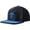 Black/Royal, variant on Men's Mitchell & Ness Black/White Chicago Bulls Day One Snapback Hat