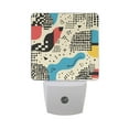 thumbnail image 6 of Yayeee LED Night Light for The Home Plug in With Light Sensors 2 Pack, Blue Retro Print, 6 of 6