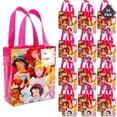 thumbnail image 1 of Set de bolsas para regalo de fiesta con princesas de Disney, paquete de 24 para niños, 1 of 5
