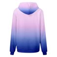 thumbnail image 6 of LUOGENLI Hoodies Sweatshirts for Girls 10-12 Cute Hoodies for Teen Girls Trendy Preppy Hooded Sweatshirts Oversized Long Sleeve Shirts Gradient Clothes for Girls Girls Sweatshirts 2-3 Years, 6 of 7