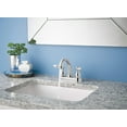 thumbnail image 3 of Delta Windemere B2596LF Deux Poignées Centre de Toilette Faucet, Chromé, 3 of 4