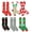 6 Pairs Holiday Knee Socks, variant on 6 Pairs Christmas Holiday Knee High Socks,Assorted Colors & Designs Womens Size: 9-11